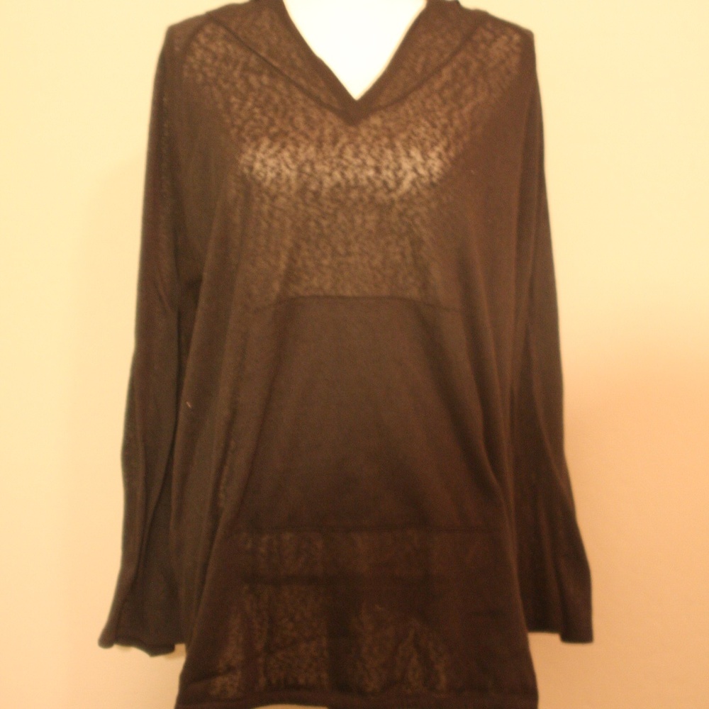 Kona Sol Sheer Pullover